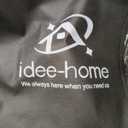 idee-home Outdoor Cushions for Patio Furniture, Outdoor Seat Cushion, Waterproof Hampton Bay Deep Seat Replacement Couch Chair Cushions for Garden Lawn Backyard Deck, 28.5 x 28.5 Grey