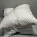 Leeden 24 x 24 Pillow Inserts (Set of 2) - Throw Pillow Inserts with 100% Cotton Cover - 24 Inch Square Decorative Pillows for Sofa, Couch, Bed and Home Decor