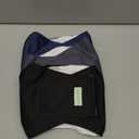 Wegreeco Washable Male Dog Belly Band - Pack of 3 - Washable Male Dog Belly Wrap, Small Doggie Dog Diapers Male for Doggy Puppy (Black, Charcoal, Navy, Small)