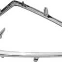 2 x Car Front Grille Side Trim,Grille Trim Grill for 2016-2020 Toyota Yaris 2016 Scion iA Chrome Car Front Grille Side Trim