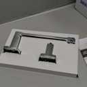 Pfister Deckard Wall Mounted Toilet Paper Holder Polished Chrome BPHDA1C