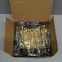 Bedwina Gold Trophy Award Mini Trophies Bulk - (Pack of 12) 6 Inch Tall Plastic Golden Statue Award, Party Themed Decorations, Winners or Appreciation Gifts Game Prizes for Adults & Kids