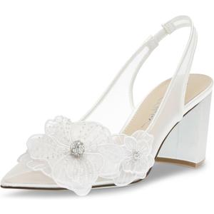 Betsey Johnson Womens Petra (6.5, Ivory)