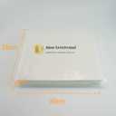 New Brothread Cut Away Machine Embroidery Stabilizer Backing 8"x8" - 100 Precut Sheets - Medium Weight 2.5 Ounce - Fits 4x4 and 6x6 Hoops