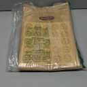 50 Pack 13.8 X 9.5 Inch Kraft Paper Bread Bags for Homemade Bread, Large Paper Bakery Bags with 50 Stickers, Eco Friendly Packaging Storage Loaf Bags for Food Storage