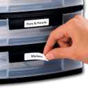 Avery Removable ID Labels, Sure Feed, Removable Adhesive, 0.5" x 1.75", 2,000 Labels (6467)