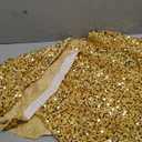 GSQQTE Gold Christmas Tree Skirt 21 Inch Sequin Tree Skirt for Small Christmas Tree Skirts Velvet Xmas Tree Skirt Golden Glitter Tree Base Skirt for Pencil Tree Ornaments Christmas Party Decorations