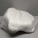 Cervical Neck Pillows&Reading Pillow for Bed Rest Lying,Book Leaning Wedge and Prone, Ergonomic Memory Foam Bed Wedge Pillow for Headboard, Chin & Back Support Pillows on Bedrest CouchWhite