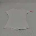 PUMIEY Women's V Neck Short Sleeve T Shirts Slim Fit Going Out Tops Sexy Basic Tee Sharp Collection M