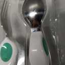 doddl Toddler Utensils, Ergonomic Fork and Spoon Set for Self Feeding, Stainless Steel Silverware for 1-3 Year Olds, BPA Free, Dishwasher Safe (Aqua)