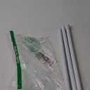 Tension Curtain Rod 33 to 59 Inch White Curtain Rod Adjustable Expandable Spring Tension Curtain Rod No Drilling 7/8" Spring Loaded Curtain Rods For Windows Bedroom Closet Doorway Door