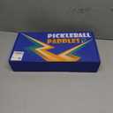 Pickleball Paddles Set of 2 with 4 Balls - USAPA Approved Fiberglass Surface, Lightweight, Non-Slip Grip - Premium Paddle Set for All Skill Levels Indoor & Outdoor (Black)