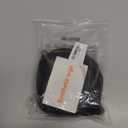 Topcosplay Girls Kids Wigs Black Long Straight Cosplay Halloween Costumes Party Wig with Headband(1849)