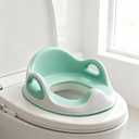 Potty Training Seat for Boys and Girls Baby Potty Training Seat with Detachable Soft Cushion Sturdy Handle and BackrestToddler Potty Training Toilet Seat for Kids, Splash Guard for Toilet Toddler