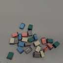 TAITONG 25 Pack Multi Color Micro Cartridge Fuses, 15-40 Amp, MCASE Type for Cars, SUVs and Trucks