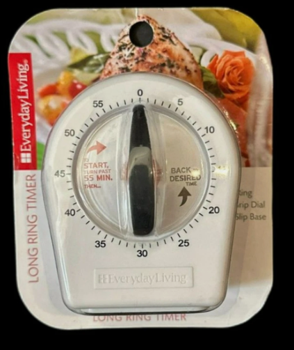 Everyday Living Extra Long Ring Kitchen Timer