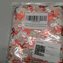 Beige Red Cheesecloth Table Runner 10FT Sheer Chiffon Mesh Runner, 29 x 120 Inch