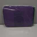 Laptop Case 14 inch, Shockproof Protective Laptop Cover Briefcase Carrying Computer Bag with Accessory Pocket Portable Computer Sleeve for 14" MacBook, HP, Dell, Lenovo, Acer, Dark Purple