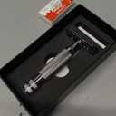 Classic Double Edge Safety Shaving Razor, Pure Copper Handle,1 Razor + 10 pcs Super Stainless Steel Blades
