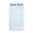 Royal AmerCare Green Guest Check Paper Receipt Book, Carbonless Order Book with 15 Lines, 1 Part Booked, Case of 50 Server Notepad Books