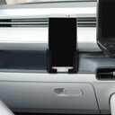 Mikikit Vehicle-Mounted Phone Holder Compact Car Bracket Lightweight Easy Install Mobile Phone Mount for Driving Convenience