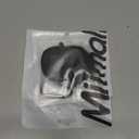 Miimall Case Compatible with JBL Tune Flex Case Cover, [Anti-Lost Keychain] [Scratch Resistance] Dust-Proof Protective Silicone Case for JBL Tune Flex with Carabiner Case Cover (Black)