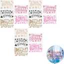Happy Birthday Stickers for Balloons, 15pcs Happy Birthday Stickers PVC Letter Balloons Decals for DIY Wedding Party Decoration Supplies
