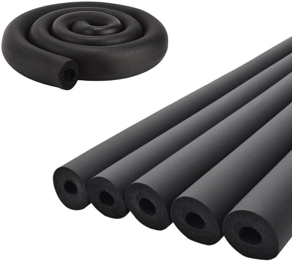 Pipe Insulation Foam Tube for AC Lines, Guitar Stands, Exercise Handles and Roof Racks (1-1/2" ID X 3/8")