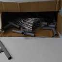 BABELIO Foldable Baby Playpen 46"  46", Portable Playard for Babies and Toddlers, Parents' Picks Awards Winner, No Assembly Required, Indoor & Outdoor Kids Safety Play Pen Area, Travel Fence, Grey