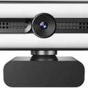 4K UHD Ring Light Webcam for PC, 1080P Web Camera with Dual AI Noise-Cancelling Mics, Auto Light Correction, Privacy Cover, 73°FOV, PDAF Autofocus, Privacy Cover, for Streaming, Conference, Zoom