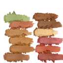 Revolution Everything Base Face Icon Complexion Palette, Multi-Use Cream Contour, Concealer, Corrector, Highlighter & Blush Kit, Vegan & Cruelty-Free, Medium