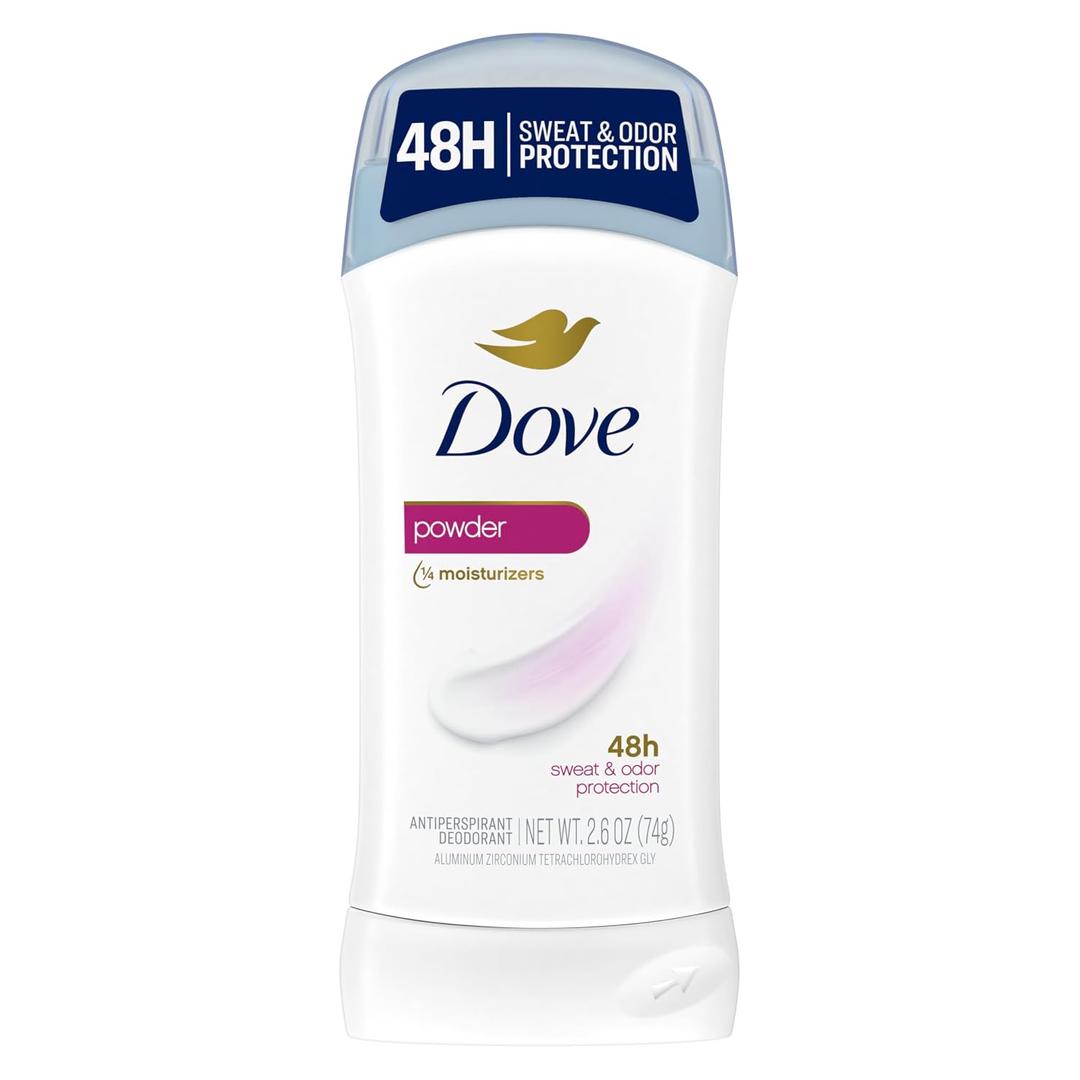 Dove Powder Invisible Solid Anti-Perspirant Deodorant 2.6 oz (Pack of 6)