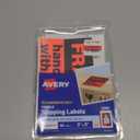 Avery Preprinted Shipping Labels, "Fragile Handle with Care" Label Stickers, 3" x 5", Non-Printable, 40 Rectangle Labels Total (5283)