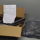 Summertrail Extra Large Dog House Outside, Dog Tent Outdoor, Big Dog Shade Shelter Doghouse Canopy, Water Resistant Dog shelter with Ground Nail, Gray Sun Rain Cover for Pet Cat Livestock 4'x 4'x 3.3