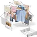Sakugi Foldable Clothes Drying Rack, 48.2" W, Stable Arch Structure, 23.6"D x 48.2"W x 40.0"H