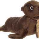 Aurora Responsibly Made Eco Nation Eco Softies California Sea Lion Stuffed Animal - Ideal for Playtime Adventures - Perfect for Birthdays or Just Because - Brown 8 Inches