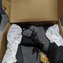 FREE SOLDIER Mens Snow Winter Boots for Men Warm Fleece Lining Winter Ski Shoes Waterproof Insulated Booties (10, Grey)