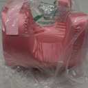 SAGUD Memory Foam Face Pillow for Side Sleeper Anti-Wrinkle Massage Bed Pillow with Soft Pillowcase Beauty Pillow for Sleeping Face Down, Pink