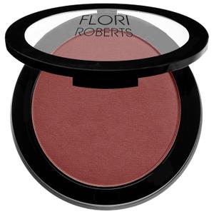Color Pro Blush by Flori Roberts, Pressed Powder Blush with Buildable Coverage, Complexion Enhancing Makeup (0.15 Ounce (Pack of 1), Fine Wine)