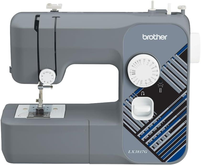 Brother RLX3817G Full Size 17 Stitch Sewing Machine Grey