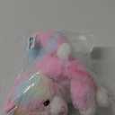 Glow Guards 13'' Lying Light up Rainbow Cat Plush Toy Rainbow Kitty Soft Stuffed Animal Bed Night Light Birthday for Toddler Kids (LED)