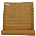 Jaipur art & Rugs Organic Cotton Yoga Mat - Eco-Friendly Hand-Woven Rug - Non Slip & Thick (24”x72”x5mm) for Everyday Fitness at Home - Comfortable Extra-Long (Yellow)