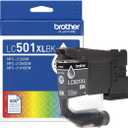 Brother Genuine LC501XLBK High Yield Black Ink Cartridge (for use with Work Smart 1260, 1360, and 1410 Printers)