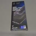 SMARTDEVIL 2PACK for iPhone 16 Pro Privacy Screen Protector Anti-Glare Tempered Glass [True 28Anti Spy] [9H Hardness] [Auto Dust-Elimination Install] [Bubble Free]