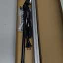 JCBritw Standing LED Grow LightAdjustable T12 Bar Plant Light, White 6500K Full Spectrum Plant Grow Lamp on Stand for Indoor Plants Seed Starting, Seedlings, Veg, Flower