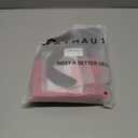 Fatmuai Short Curly Mens Red Beanie Halloween Costume Reallistic Cosplay and Performance Hair Wig with Black Mustache