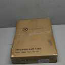 Furnulem 6 Tier Corner Shelf with LED Light, 67.5” Tall Standing Shelf Organizer, Black Narrow Bookshelf with Storage Rack for Wall Corner, Living Room, Bedroom, Metal Frame, Wood Display Shelf