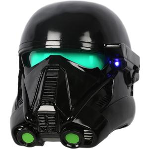 Classic Collection Cosplay Helmet Mask for Halloween Costume Mask Props in Resin Full Head (Black)