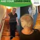 Indoor Stair Treads - Non-Slip 6" X 30" Clear Step Grips with Glow-in-the-Dark Stripes for Extra Elderly Support - Easy Peel 15-Pack Anti-Slip Strips for Wooden Stairs