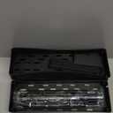 SPACELEAD Slim Storage Cart 3 Tier,Bathroom Organizer Rolling Utility,Mobile Shelving Unit Slide Out for Office, Kitchen, Laundry Room & Narrow Places,Black